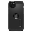 Carcasa Spigen pentru iPhone 15, Tough Armor Mag MagSafe, negru + 9H Tempered Glass