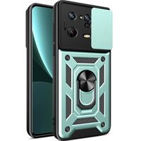 Husă blindată pentru Xiaomi 13 Pro, CamShield Slide, verde