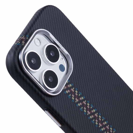 Carcasa pentru iPhone 14 Pro Max, Carbon Fiber MagSafe, negru