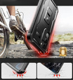 Husă blindată pentru Samsung Galaxy S23, Dexnor Full Body (Two Frames), negru