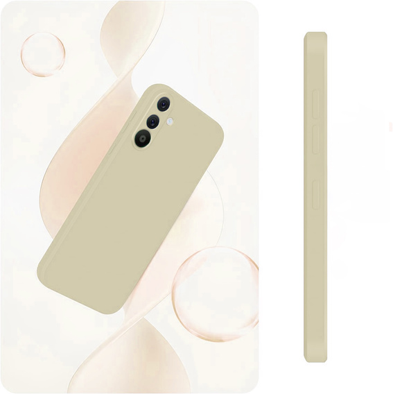 Husa pentru Samsung Galaxy A36 5G, Silicone Lite, bej