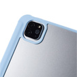 Husă pentru iPad Pro 12.9" 2022/2021/2020 (6/5/4 gen.), Smartcase Hybrid, cu spațiu pentru stylus, albastru