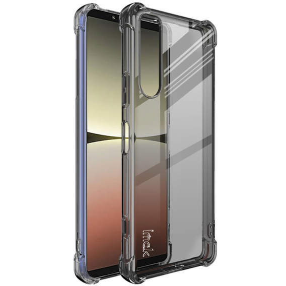 IMAK Huse pentru Sony Xperia 5 IV, Dropproof, transparent / negru