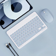 Carcasă + tastatură Apple iPad Pro 11" 5 gen. 2024, Leather Pen Slot TouchPad, negru