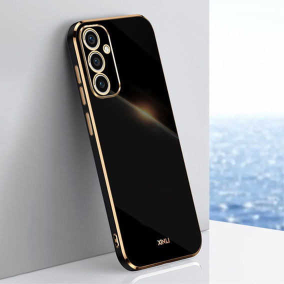 Husă pentru Samsung Galaxy A55 5G, Glamour CamShield, negru