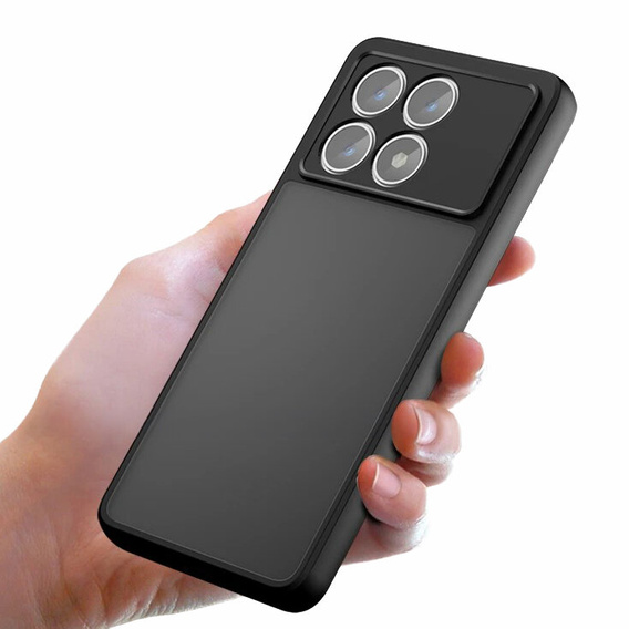 Huse pentru Xiaomi Poco F6 Pro, Fusion Hybrid, negru