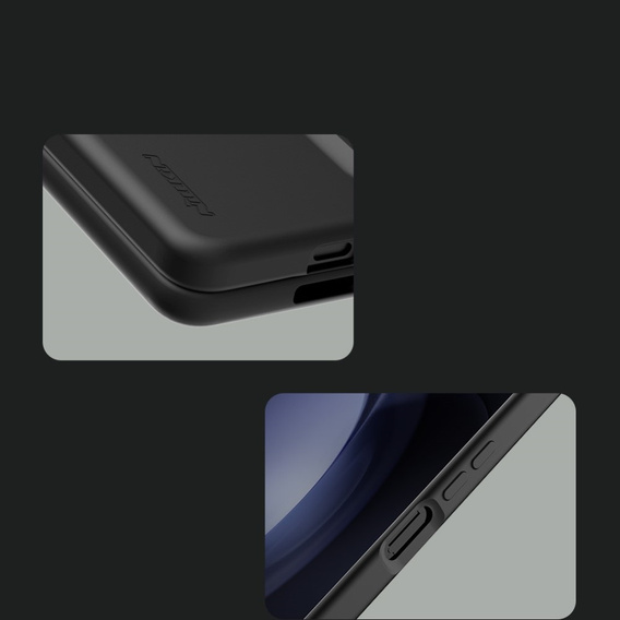 Husă NILLKIN pentru Samsung Galaxy ZFold5 5G, Flex Pure, negru