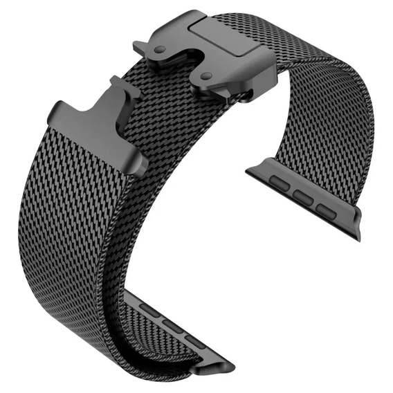 Bransoleta do Apple Watch 1/2/3/4/5/6/7/8/SE/ULTRA 42/44/45/49 MM, Czarna