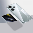 Huse pentru Xiaomi Poco F6, Fusion Hybrid, transparentă