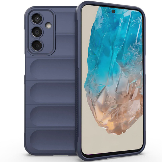 Huse pentru Samsung Galaxy M35, Gaming Shockproof, albastru închis