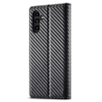Carcasă cu clapetă pentru Samsung Galaxy A36, Carbon LC.IMEEKE, negru