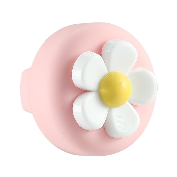 Set de 4 huse pentru Apple AirTag, cu motive feminine - roz