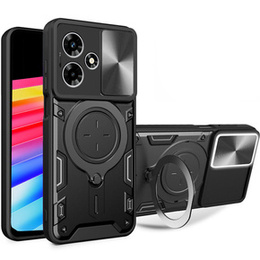 Carcasă blindată pentru Infinix Hot 30 4G, CamShield Slide, negru