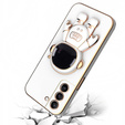 Huse pentru Samsung Galaxy S23, Astronaut, alb