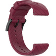 Curea universală din silicon 22mm, maroon