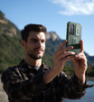 Husă blindată pentru Samsung Galaxy S24 Plus, Dexnor Full Body (Two Frames), verde