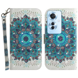 Cu clapetă pentru Oppo Reno 11F 5G, Wallet, Mandala Flower