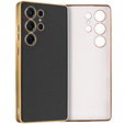 Huse pentru Samsung Galaxy S25 Ultra, GKK Leather, negru