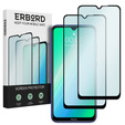 2x sticlă călită pentru Xiaomi Redmi Note 8 Pro, ERBORD 3D pentru întregul display