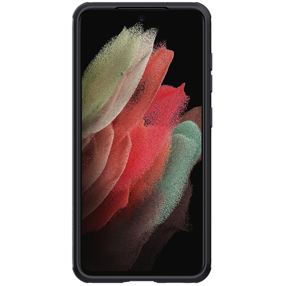 Carcasă blindată Nillkin pentru Samsung Galaxy S21 FE, CamShield Pro, negru