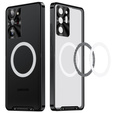 Carcasă de protecție pentru camera foto pentru Samsung Galaxy Note 20 Ultra, CamShield MagSafe, transparent / negru