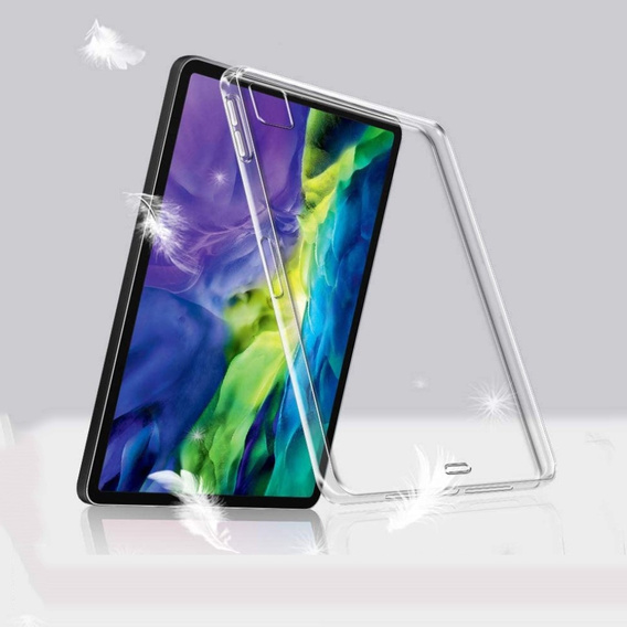 Husă pentru iPad Pro 12.9 2022 / 2021 / 2020 / 2018, silicon, transparentă