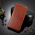 Cu clapetă pentru Realme 11 5G, Crazy Horse Wallet, maro