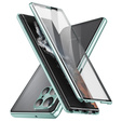 Husa pentru Samsung Galaxy S23 Ultra, Magnetic Dual Glass, verde