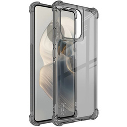 IMAK Huse pentru Motorola Edge 50 Pro, Dropproof, transparent / negru