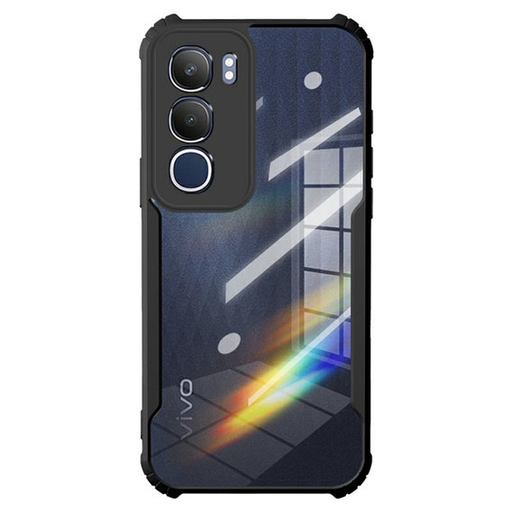 Huse pentru Vivo Y19s, AntiDrop Hybrid, negru