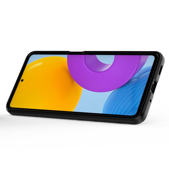 Huse pentru Samsung Galaxy M52 5G, Kickstand Ring, albastru