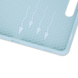 Husă pentru Samsung Galaxy Tab S10 FE+ Plus, Smartcase cu spațiu pentru stylus, albastru