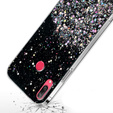 Huse pentru Huawei Y7 2019, Glittery, negru