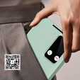 Husă cu clapetă pentru Samsung Galaxy A56 5G, Smart View Wallet, verde