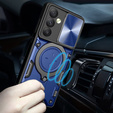 Husă blindată pentru Samsung Galaxy A54 5G, CamShield Slide, albastru