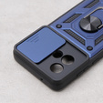 Husă blindată pentru Motorola Moto G84 5G, CamShield Slide, albastru