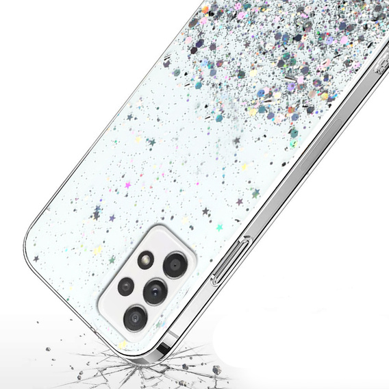 Huse pentru Samsung Galaxy A52 / A52s, Glittery, transparentă