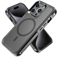 Huse pentru iPhone 15 Pro Max, MagForce MagSafe, negru