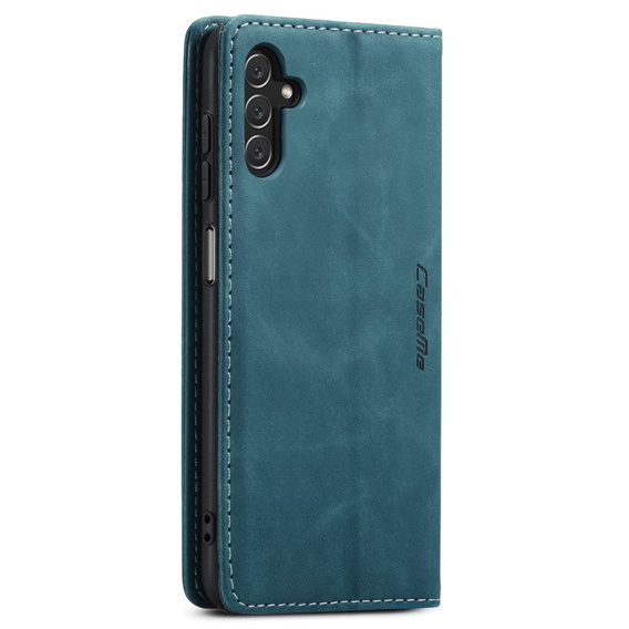 Husa CASEME pentru Samsung Galaxy A04S / A13 5G, Leather Wallet Case, verde