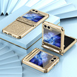 Husă pentru Samsung Galaxy Z Flip7 FE / Z Flip6, Mechanical Legend, de aur