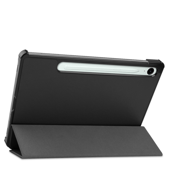 Husă pentru Samsung Galaxy Tab S9 FE, Tri-fold, negru