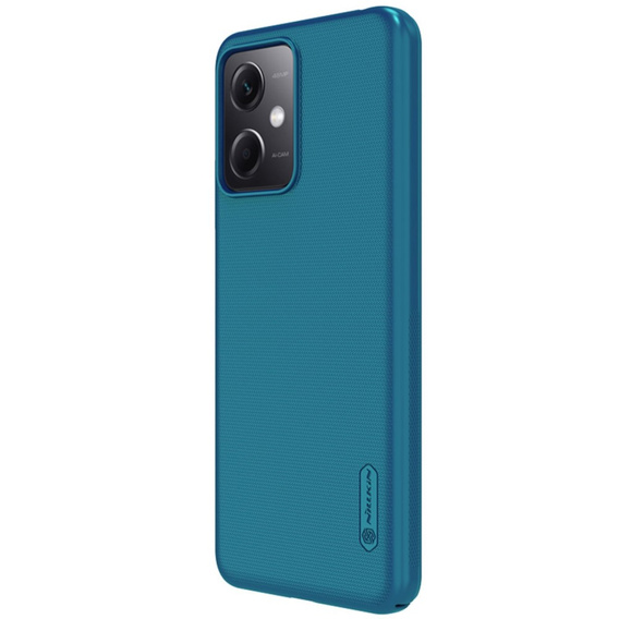 Carcasă NILLKIN pentru Xiaomi Redmi Note 12 5G / POCO X5 5G, Super Frosted Shield Case, albastru