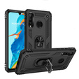 Husă blindată pentru Huawei P30 Lite, Nox Case Ring, negru