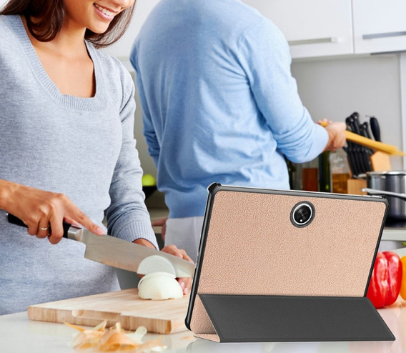 Husă pentru OnePlus Pad, Smartcase, roz rose gold