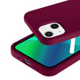 Husa pentru iPhone 14, Silicone Lite, roșu
