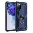 Husă blindată pentru Samsung Galaxy S20 FE, Nox Case Ring, albastru