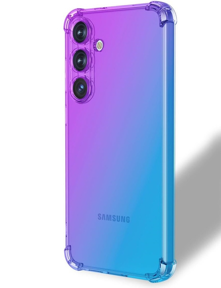 Husa pentru Samsung Galaxy A56, Gradient Dropproof, Violet / albastru