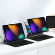Carcasa tastaturii pentru Xiaomi Pad 7 / 7 Pro, tastatură magnetică Touchpad, negru
