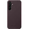 Carcasă MELKCO pentru Samsung Galaxy S24, din piele, violet