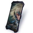 Husă blindată pentru ZTE nubia Red Magic 10 Pro+ 5G, Aluminum Alloy, negru